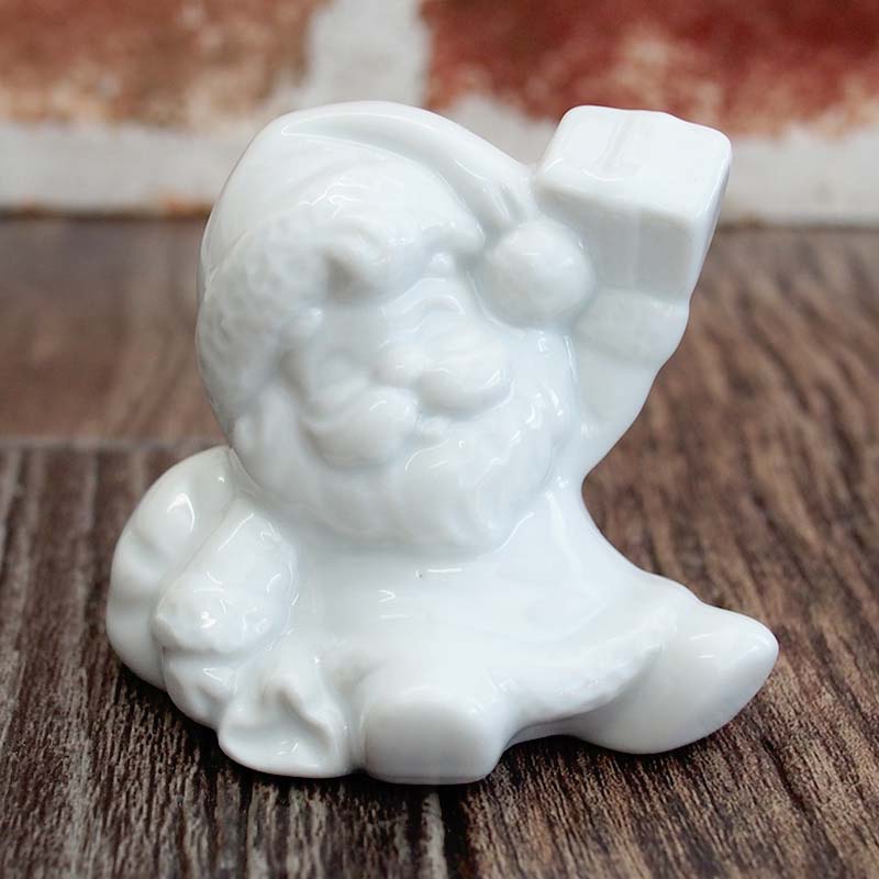 LUVILLE クリスマス　冬　飾り　置物　陶器　未使用品 40%OFF☆陶器 クリスマスツリー B オブジェ 照明 ワケあり品