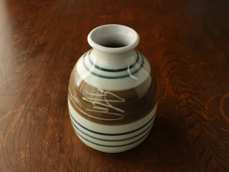 【アウトレット】茶帯ひさごそば徳利 5号 / そばつゆ入れ だし入れ 日本酒 酒器 和...