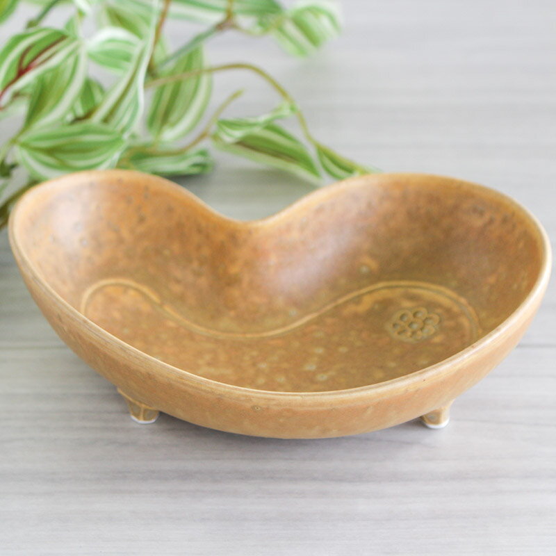 乐天商城 - 【アウトレット】黄瀬戸 変形 向付 W15.6cm×D12cm×H4.5cm / 変形 足付 和食器 食器 向付 小鉢