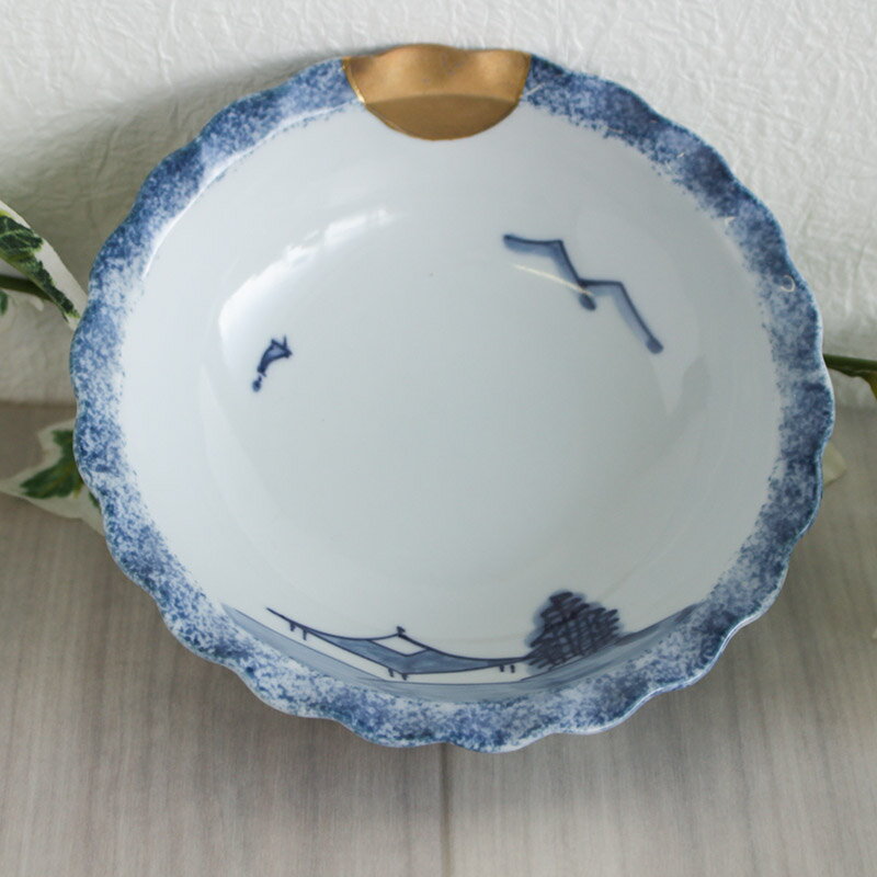 乐天商城 - 【アウトレット】山水 4.5鉢 煮物鉢【約Φ15.3×H4.4cm】 / 中鉢 山水 和食器 煮物 アウトレット食器