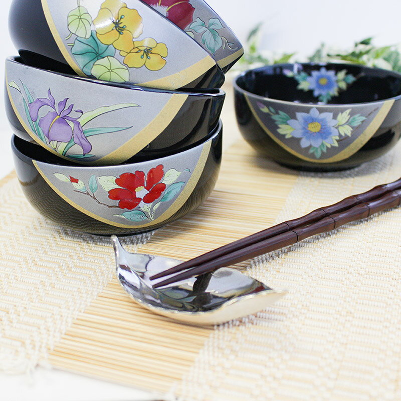 乐天商城 - 【アウトレット】おまかせ 4寸 花柄小鉢 / 和食器 鉢 花柄 レトロ 上絵 アウトレット食器 12cm