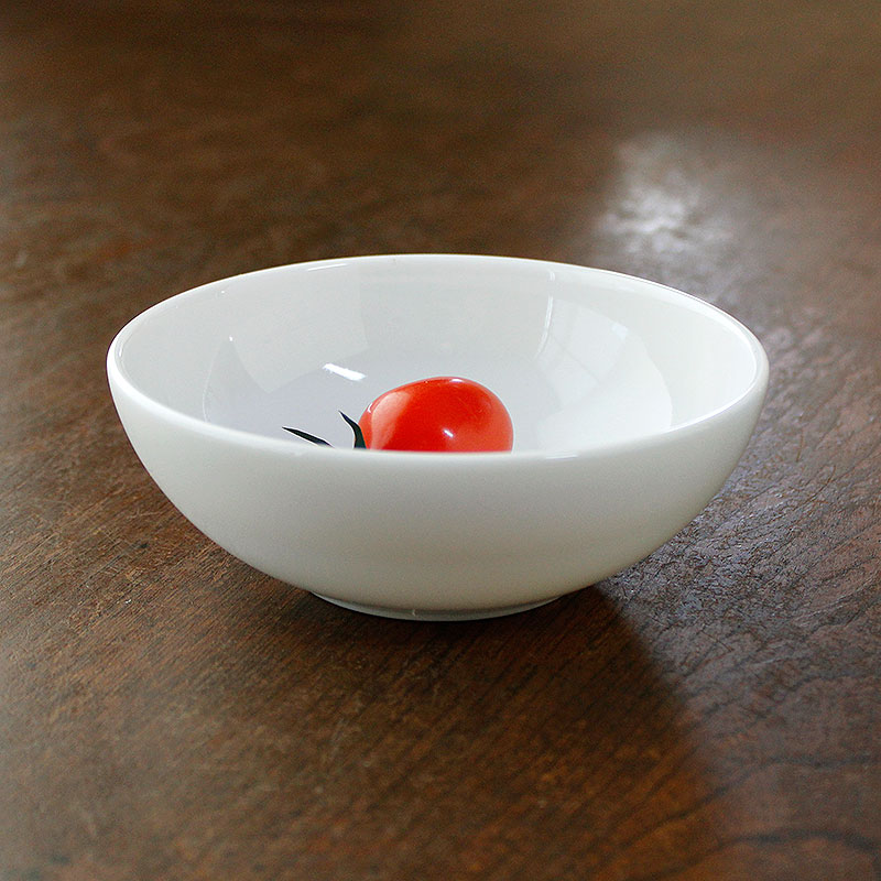 【アウトレット】白磁 12.3cm ミニボウル ※ゆがみあり / 白い食器 シンプル 無地 ...