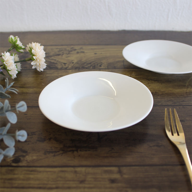 【アウトレット】陶製 白茶たく Φ11.8cm / 茶たく 茶托 洋食器 小皿 タレ皿 ホワイト 白 白い食器 シン..