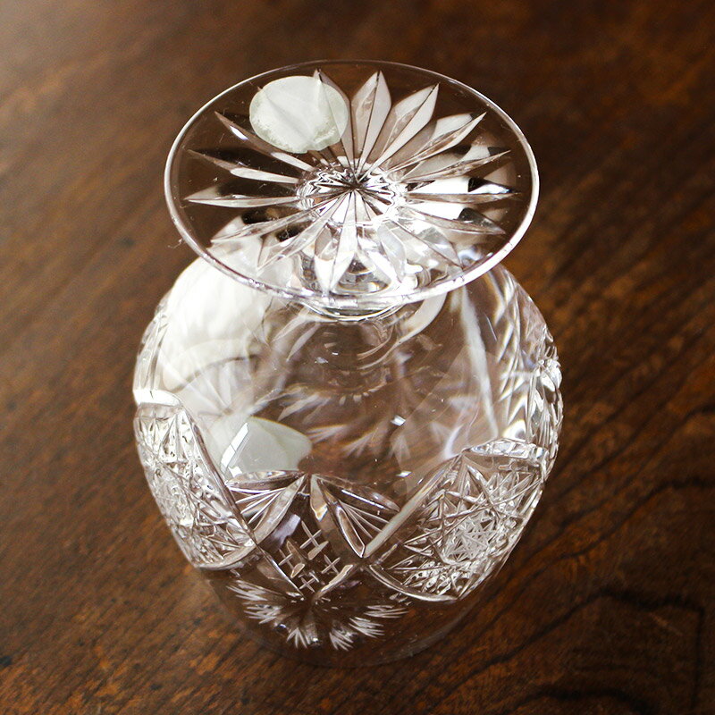 【アウトレット】ボヘミヤ クリスタル カット ブランデーグラス / グラス ガラスコップ カットグラス スロバキア ボヘミア 3