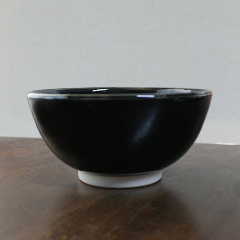【アウトレット】丸型天目 15.5cm すり鉢 / 黒 ブラック くし目 薬味 調味器具 1人用 すり鉢丼 sara-miki-10013657 サラーミキ サンプル画像2