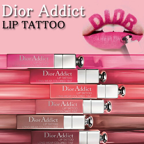 【メール便 送料無料】 ディオール アディクト リップ ティント 6ml [DIOR リップスティント タトゥー ティント リップ]