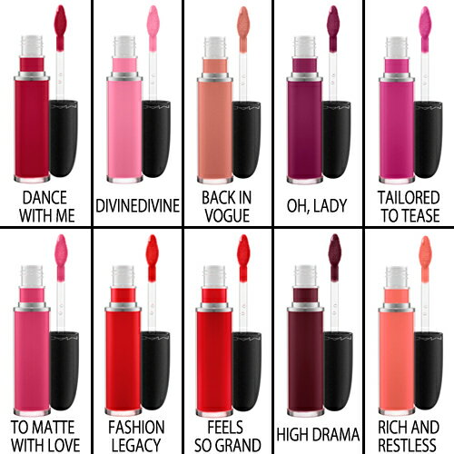 【選べる11種類 メール便 送料無料】 マック レトロ マット リキッド リップカラー [M・A・C MAC リップスティック 口紅 リップラライナー]