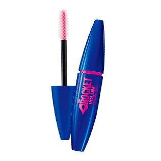 【ゆうメール便 送料無料】 メイベリン マスカラ ボリューム エクスプレス ロケット #01ブラック 【箱なし】 [MAYBELLINE マスカラ ボリューム]