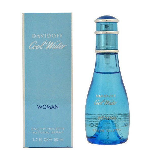 ダビドフ クールウォーター ウーマン 50ml EDT SP [DAVIDOFF オードトワレ 香水 ...