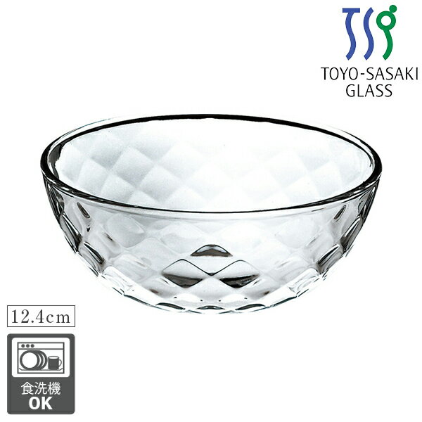 ガラスボウル 冷麺ボウル そうめん鉢 麺鉢 東洋佐々木ガラス ガラスのお皿 ソーメン 冷やし中華 冷製パ..