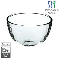 ガラスボウル 冷麺ボウル グラシューボウル そうめん鉢 9.4cm 麺鉢 東洋佐々木ガラス ガラスのお皿 おしゃれ ソーメン 冷やし中華 冷製パスタ サラダボール ガラス ヨーグルトボウル シリアルボウル デザートボウル 食器 ひやむぎ めん皿 食器洗浄機対応 和風 日本製 業務用