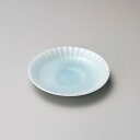12cm 青白磁 菊皿 和皿 取皿 デザート皿 美濃焼
