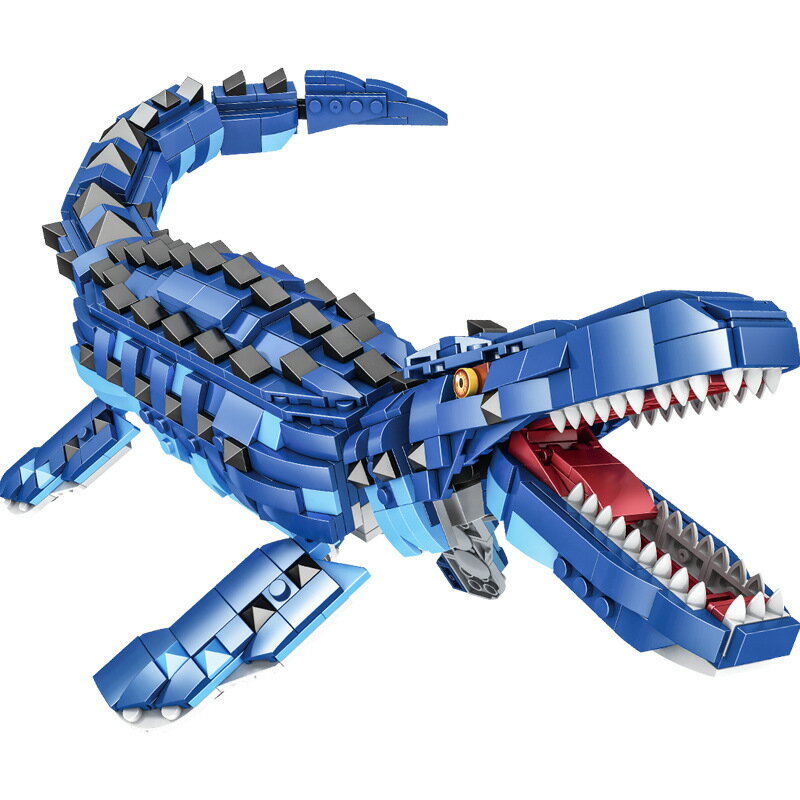 LEGO レゴ 互換 ブロック 恐竜 モササウルス 713 pcs 可動式 知育玩具 ミニフィグ レゴ互換品 知育 LEGO 互換品 互換性 互換レゴ 模型 子供 こども 4歳 5歳 6歳 7歳 室内遊び クリスマス プレゼント 誕プレ ギフト 送料無料 キッズ 男の子 女の子 おもちゃ 【あす楽】のサムネイル