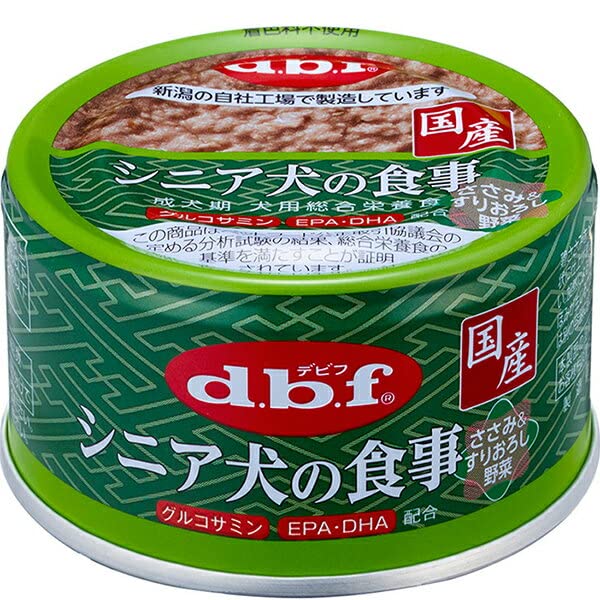 【SP P3倍】デビフ シニア犬の食事 ささみ＆すりおろし野菜 85g×48缶 saralittlestore-10001922 Sara商店 楽天市場店 パッケージ画像