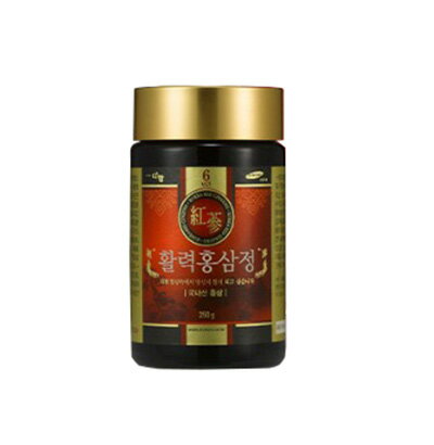 大東高麗参 高麗人参エキス 6年根 紅参 活力紅参精 (250g)