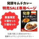 【特売セール】発酵キムチカレー 3人前セット 5人前セット キムチソムリエ監修 お買い得 セール 特売 数量限定 白菜キムチ レトルト カレー 本格 レンジ ...