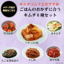 【キムチ 無添加】おすすめ キムチ 6種セット キムチソムリエ セレクト 白菜キムチ 水キムチ カクテキ えごま 醤油漬け 干し鱈 切干大根 キムチ 腸活 本場 韓国 発酵 薬膳 伝統 手仕込み キムチ おつまみ ご飯のお供 ギフト お中元 おかず