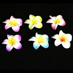 スポンジプルメリアのカラフルマグネット・5.5cm 【メール便OK】バリ島リゾート空間演出のお手伝い！ 英名“フランジパニ”可愛いお花です★