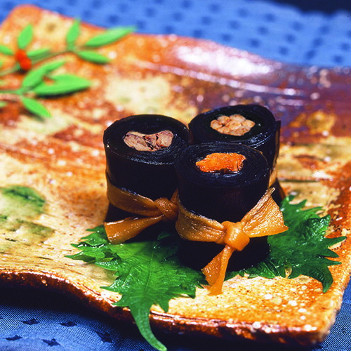 【北海道紀行】昆布巻3本セット（にしん・鮭・ししゃも） sarasara-c-10006004 十勝亭 サンプル画像2
