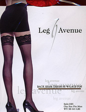 バックシーム・ガーター用ストッキング Leg Avenue 1101