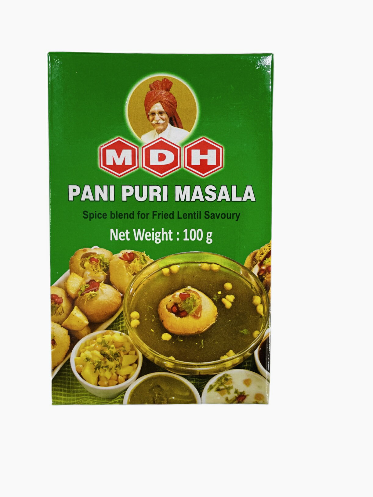 パニ プリ マサラ 100g MDH Pani Puri Masala スパイス インド インド料理 香辛料 ハーブ ミックススパイス パウダー 粉末【メール便4個までOK】