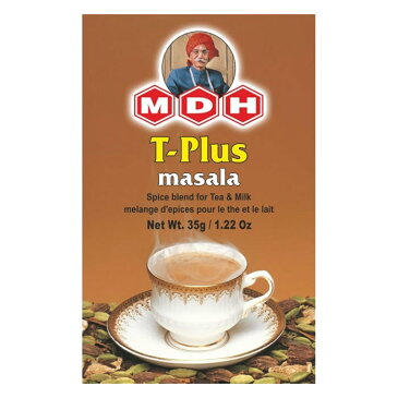 ティーマサラ 35g MDH T-Plus Masala ティープラスマサラ チャイマサラ スパイス インド インド料理 香辛料 ハーブ ミックススパイス パウダー 粉末【メール便4個までOK】