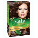 ヘナ Vatika Henna Hair Color Dark Brown 10g×6 バティカ 毛染め ヘアカラー ダークブラウン インド india