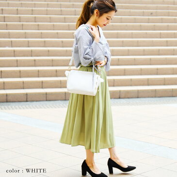 Sarto リボン サイド ショルダーバッグ レディース 斜めがけ かわいい 小さめ ショルダーバッグ 軽い バッグ ミニショルダー レディース鞄 ななめ掛け ミニバッグ スクエアバッグ エレガント 20代 30代 40代 通勤 通学 大人 黒 白 新作 2018 SS ポイント10倍