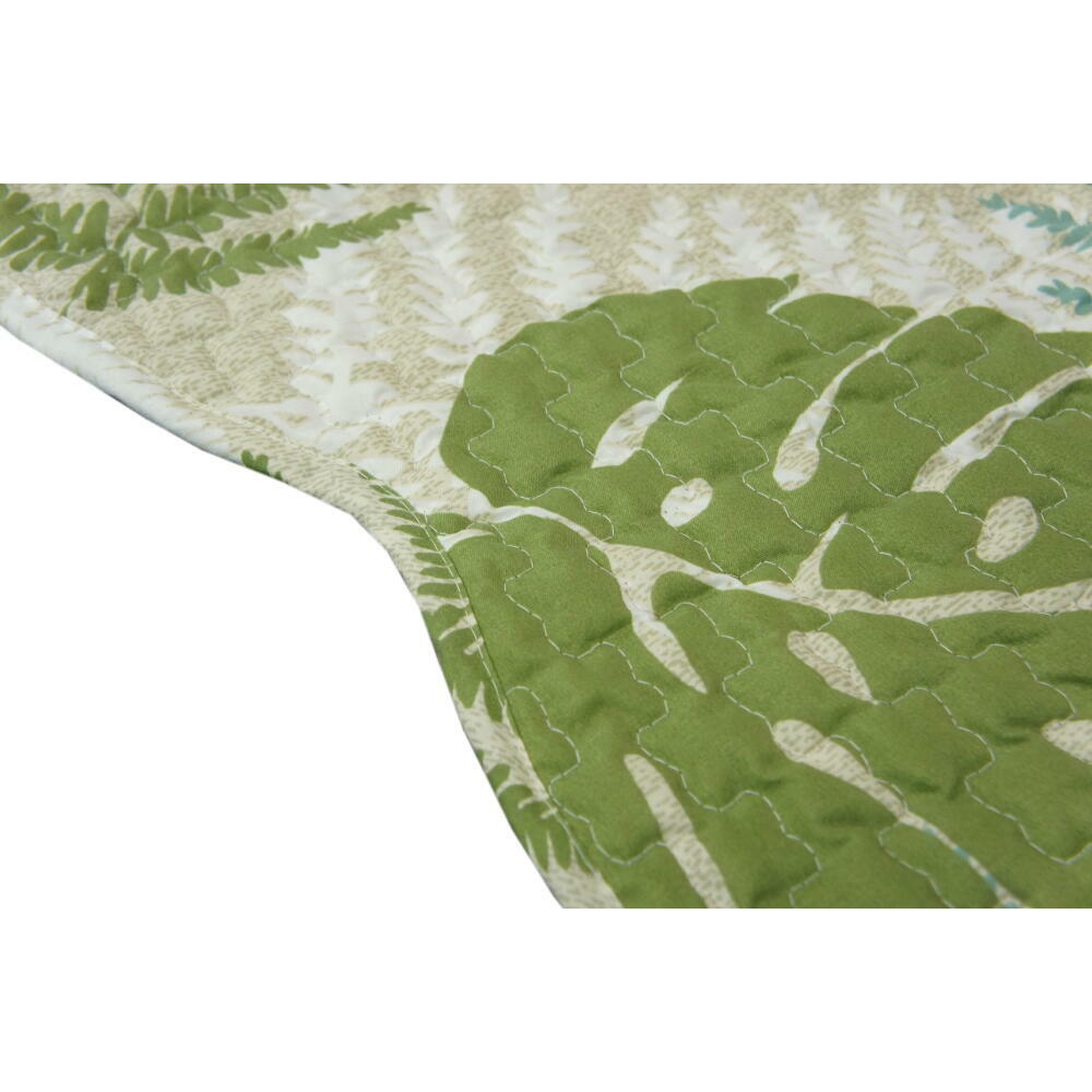 190x240cm 3畳用 ご家庭で洗える便利なマルチカバー 「モンステラ-Monstera-」 [3]