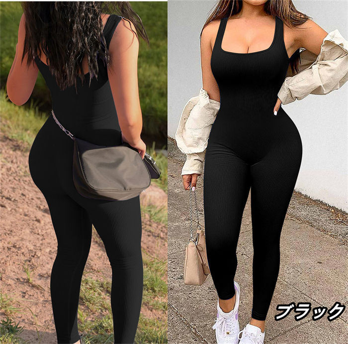 佐龍商行の夏 ヨガウェア ンニングウェア スポーツウェア オールインワン バレエウェア レギンス タイツパンツ レディース ダンス練習着 演出服 発表会 ダンス衣装 ダンスウェア レッスン着 ダンサー 着やせ｜アングル2