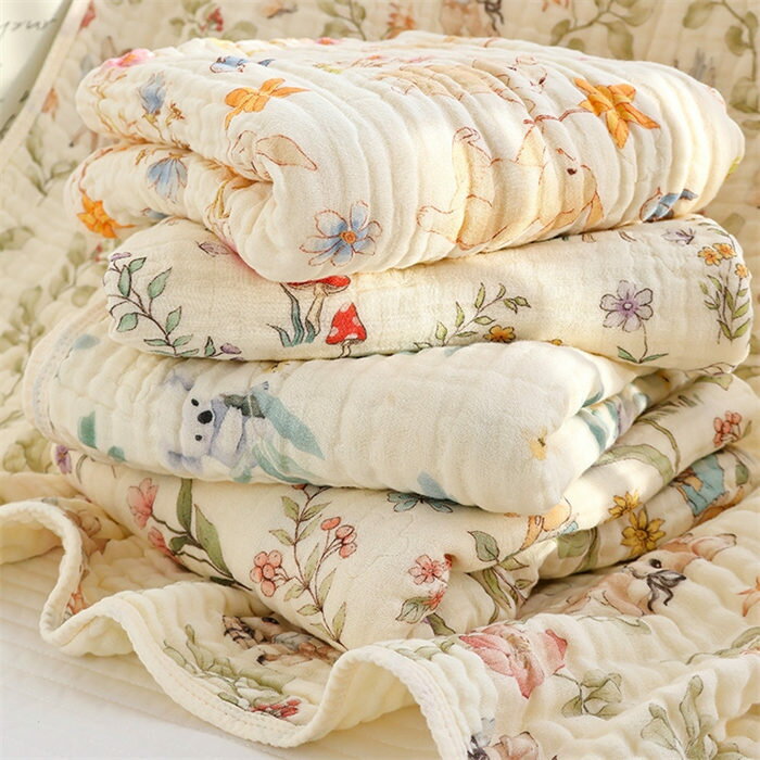 タオルケット 赤ちゃん ベビー おくるみ ガーゼ ベビー ガーゼケット オールシーズン 6重ガーゼ ブランケット 柔らか 吸汗 通気 お昼寝ケット 沐浴ガーゼ おしゃれ 可愛い ガーゼおくるみ 新生児 出産準備 退院用 おくるみタオル 保育園 出産祝い ギフト プレゼント