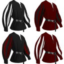 大人用コスチューム 舞台衣装 メンズ長袖シャツ 男性配色シャツ レトロシャツ 暗黒シャツ ストライプ 欧風 ヨーロッパ風 王子様 貴族コスプレ 吸血鬼 ステージ...