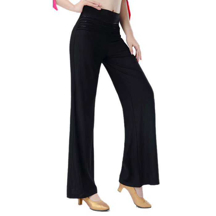 ダンスパンツ レディース 美脚パンツ フィットネス ピラティス レッスンパンツ ダンスウエア レッスンウェア ダンス着 レッスン着 練習着 社交ダンスパンツ 社交ダンス衣装