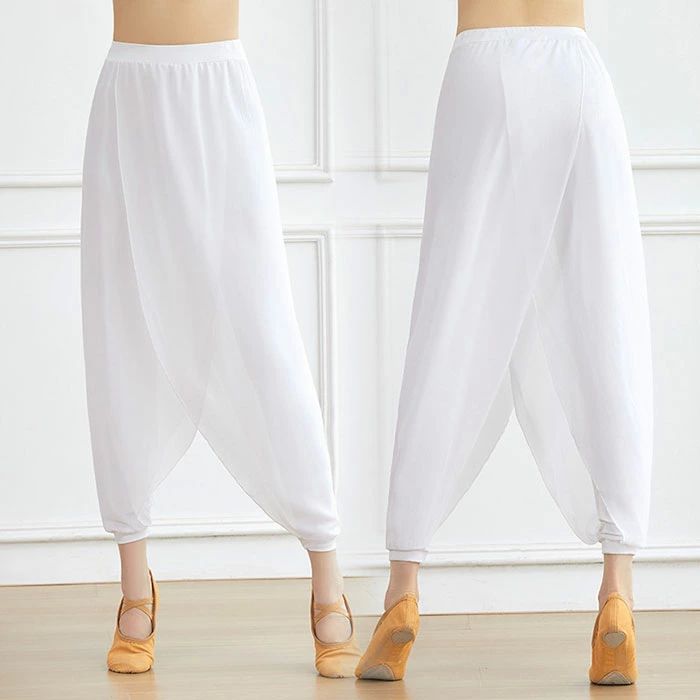 ダンスパンツ ヨガパンツ モダンダンス ベリーダンス 練習衣装 ダンス衣装 レッスン着 レディース サル..