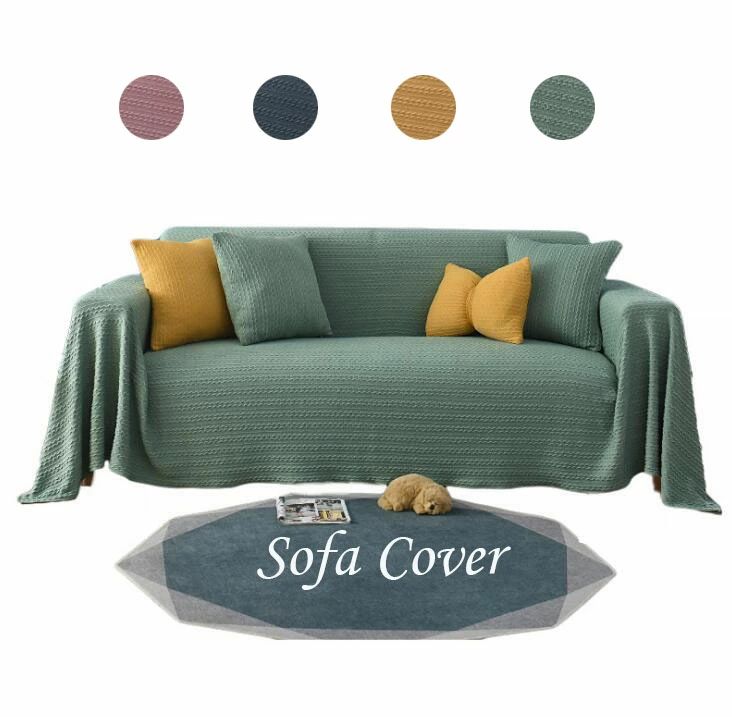 ソファーカバー　北欧風　キルティング　ソファー　ブランケット　綿毛布　ベッドカバー　タオルケット..