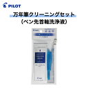 PILOT 正規品 万年筆クリーニングセット ペン先 首軸 洗浄液 メンテナンス 掃除 綺麗 クリーニング