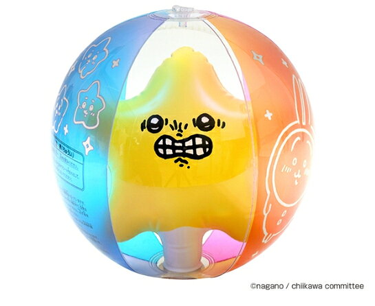 ちいかわ　流れ星ビーチボール　夏　遊び　海ビーチボール　かわいい　人気