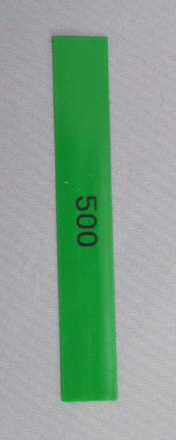 点数表示枠用　テンリーダー点棒チューブ　カラー（五百点・緑）