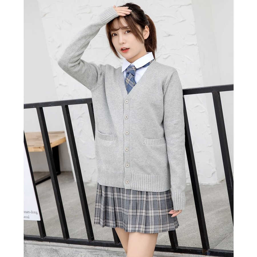 スクールセーター 長袖 学生服 正統派 制服 女子高生 通学 学生服 中学 学生制服綿100％ Vネック制服 ニット 7色選べ 無地 女子 スクールニット vネック 学生 S〜XL 紺 黒 グレー 暖かい 無地 高校生 中学生 制服 ウール混 洗える 女の子 男の子