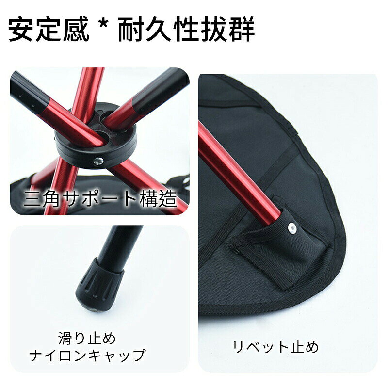 折りたたみ椅子 軽量 万博 アウトドアチェア キャンプ椅子 折りたたみイス チェア コンパクト ポータブルチェア 簡易チェア 折り畳み 携帯椅子 持ち運び 省スペース スリム 観戦 避難 釣り バーベキュー レジャー 花火大会 行列 運動会 収納袋付き sasaki-takashi-10013803 佐々木店舗 楽天市場店 サンプル画像3
