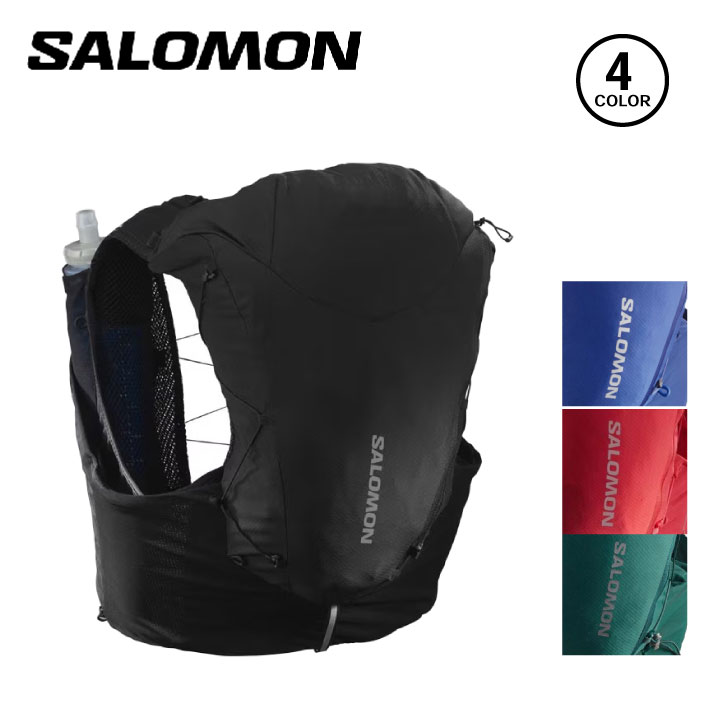 【SALOMON】（サロモン）ADV SKIN 12 WITH FLASKS LC1759500 LC1907000 LC2011200 バックパック トレイルランニング ハイキング リュックサック ランニングバッグ