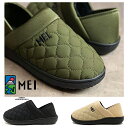 【マラソン期間中P5倍】メイ モックシューズ MEI MOC SHOES II (レディース) MEI-SHL-233001 エムイーアイ ルームシューズ カジュアルシューズ サンダル スリッポン Women 039 s アウトドア スリッパ ボア 無地 あったか 防寒 寒さ対策 外履き オフィス 仕事用 2way