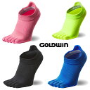 【メール便可】ゴールドウィン 【GOLDWIN】5本指 アーチサポート ショートソックス（C3fit／ユニセックス）5-Toe C3fit Arch Support Short Socks GC20302