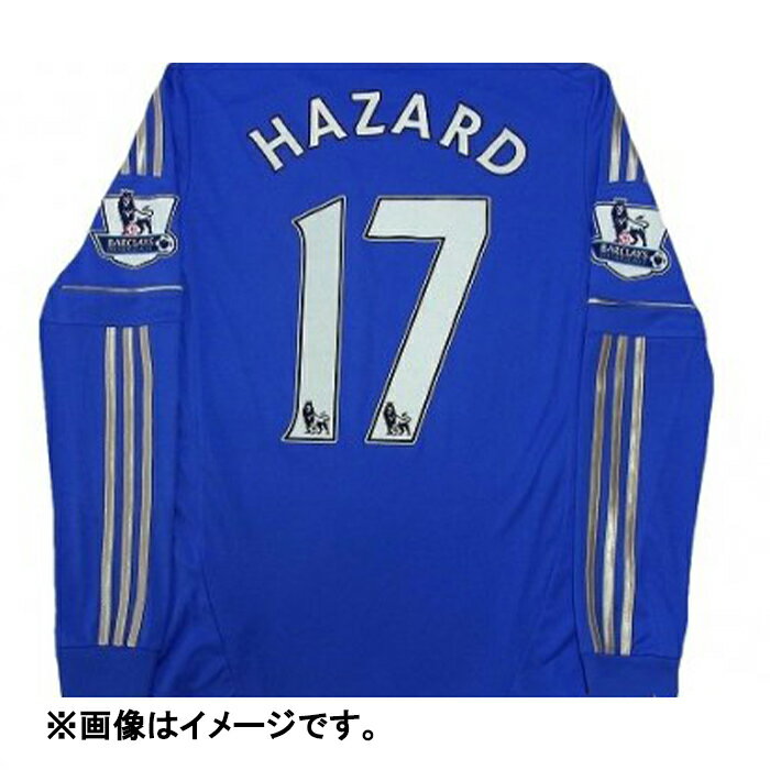 【メール便可】チェルシーFC 17 mark4 エデンアザール ホームユニフォームイメージ 青ユニフォーム用 白文字 マーク ラバー ワッペン アイロン プレス HAZARD 大人用 ※マークのみ※セール サッカー 用品 セール