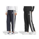 アディダス ストライプス ウィンドパンツ QB216 ブラック/ホワイト ブラック ウィメンズ レディース ジャージ トレーニング ジム スポーツ