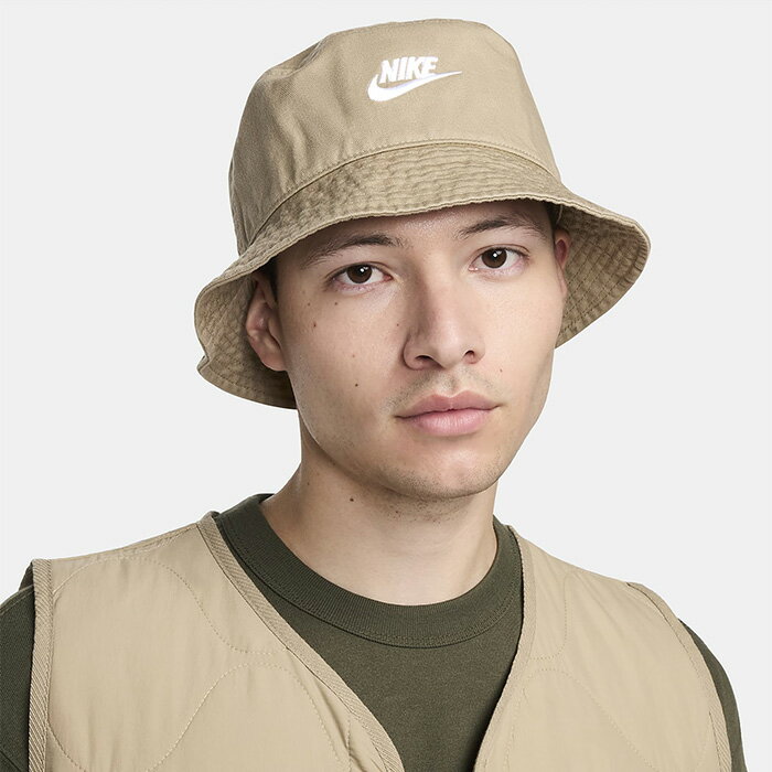 NIKE ナイキ バケットハット ベージュ メンズ M/L ハット 帽子