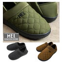 メイ モックシューズ MEI MOC SHOES II (メンズ) MEI-SHM-233001 エムイーアイ カジュアルシューズ サンダル スリッポン アウトドア スリッパ ボア 無地 あったか 防寒 寒さ対策 秋冬 ルームシューズ 外履き オフィス 仕事用 2way