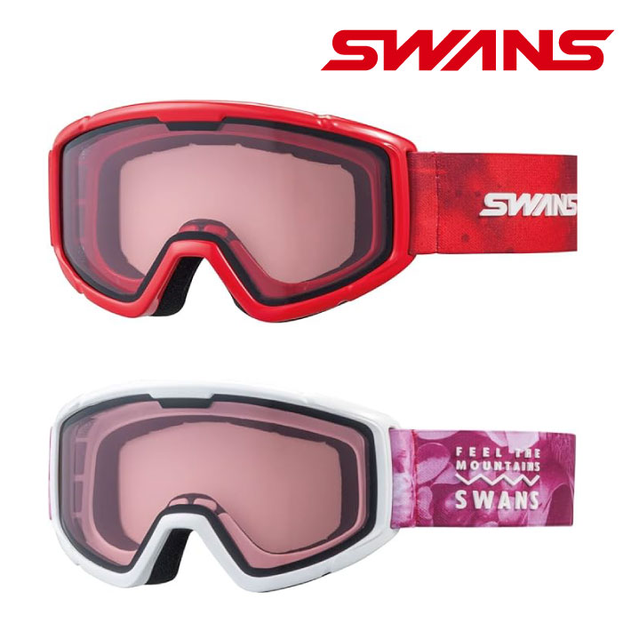 SWANS スワンズ 2023-2024 スノーゴーグル 140-DH GLR L/W 台湾製 スキー スノーボード ゴーグル ウィンタースポーツ スノボ ジュニア キッズ 子供用
