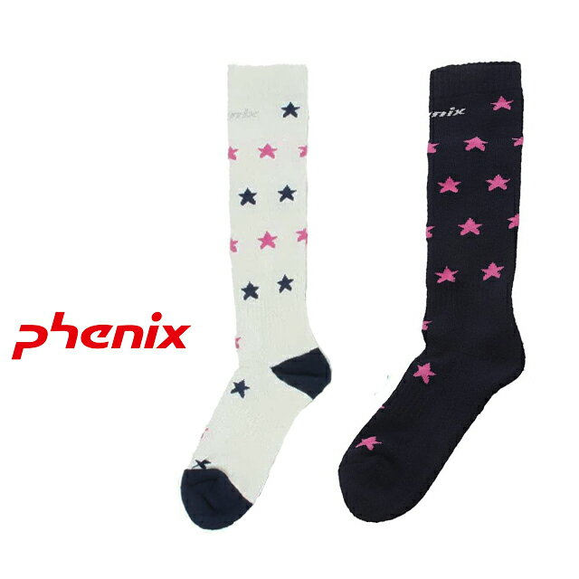 【メール便可】フェニックス【PHENIX】ジュニア ソックス 子供用　靴下 スキー パイル地 14〜19cm 19〜24cm PS7H8SO91 ジュニア キッズ ガール