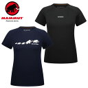 【マラソン期間中P5倍】マムート QD ロゴ プリント Tシャツ アジアンフィット 1017-02022 レディース ウィメンズ トレッキング アウトドア Tシ...
